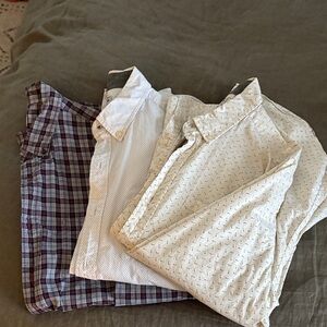 3 J. Crew LS Button Downs